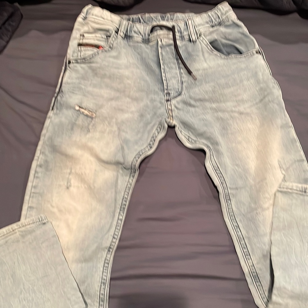 Diesel size 10y Boy. Light wash